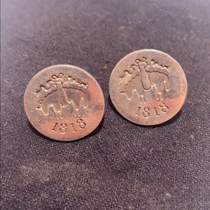 Limited Edition Brooks Brothers Silver Studs